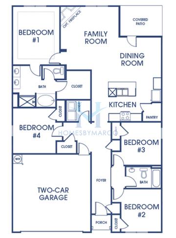 Photos of the Cali Express model in the Teamon Pointe subdivision in Griffin, GA