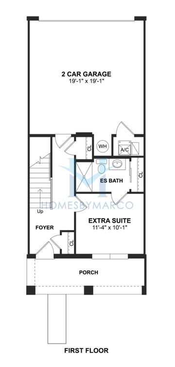 Photos of the Cape May model in the Townes at Northlake subdivision in Oviedo, FL