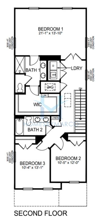 Photos of the Blake model in the Logan Farms subdivision in Mooresville, NC