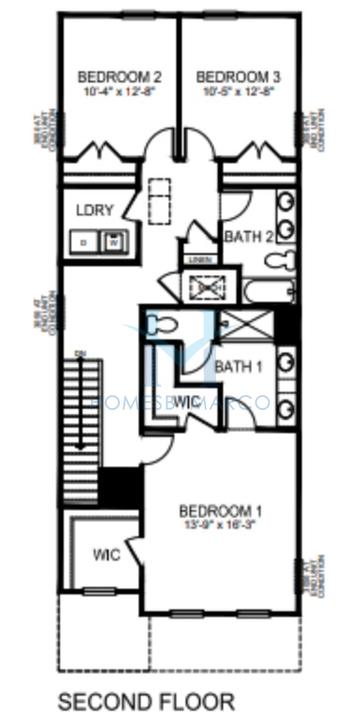 Photos of the Collin model in the Logan Farms subdivision in Mooresville, NC