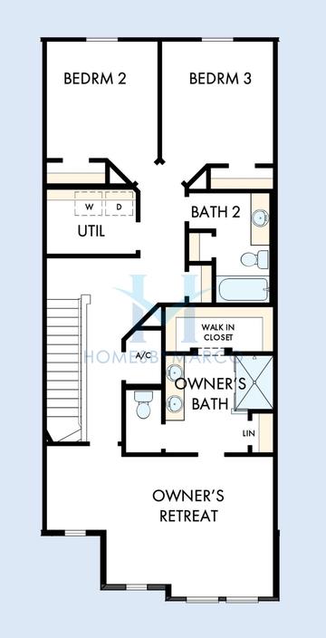 Climson model in Palmeras at Crosspraire, St. Cloud, FL, built by David Weekley Homes