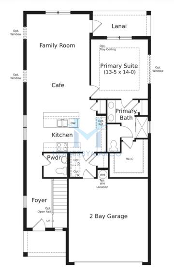 Jupiter model in Liberty Trace, Haines City, FL, built by DRB Homes