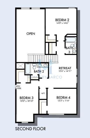 Burgert model in Southwind, Plant City, FL, built by David Weekley Homes