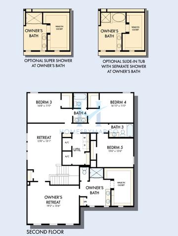Bradley model in Southwind, Plant City, FL, built by David Weekley Homes