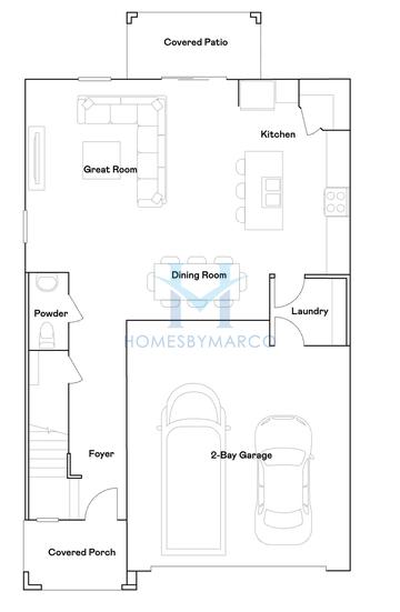 Monterey model in Ventana Ranch, Buckeye, AZ, built by Lennar