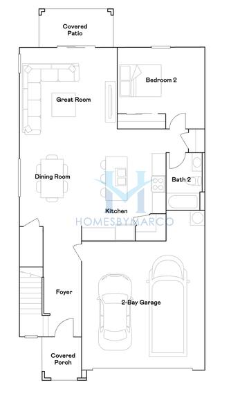 Pacifica model in Ventana Ranch, Buckeye, AZ, built by Lennar
