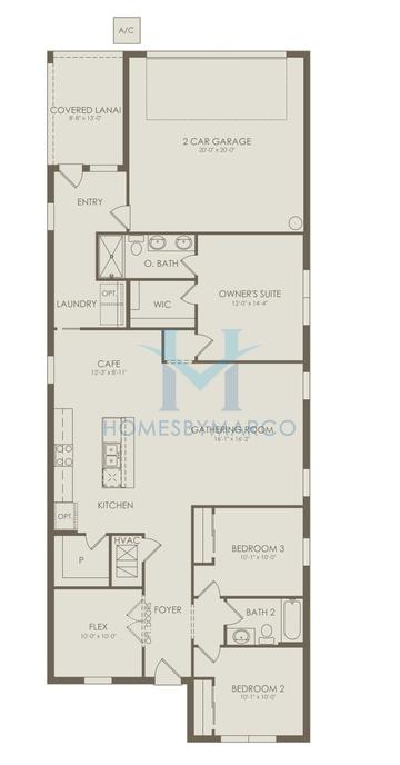 Dylan model in Tohoqua, Kissimmee, FL, built by Pulte Homes