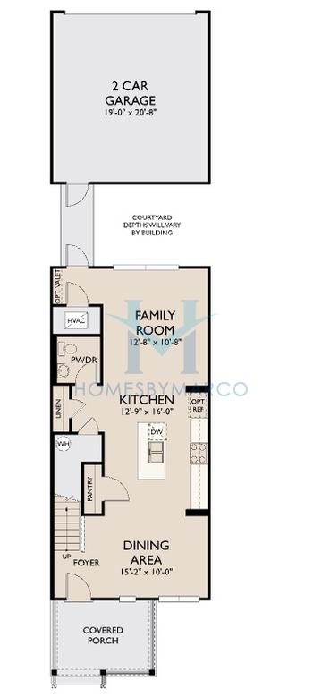 Cawood model in Lake Cawood Cove, Windermere, FL, built by Ashton Woods Homes