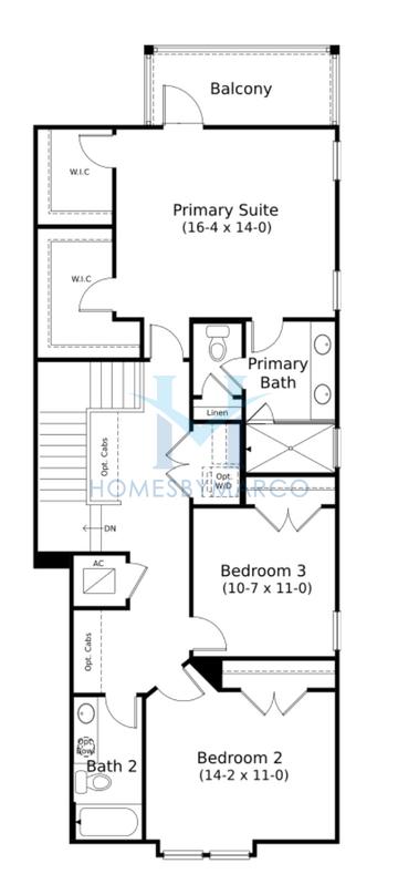 Bermuda model in Lagoon Residences at Epperson, Wesley Chapel, FL, built by DRB Homes