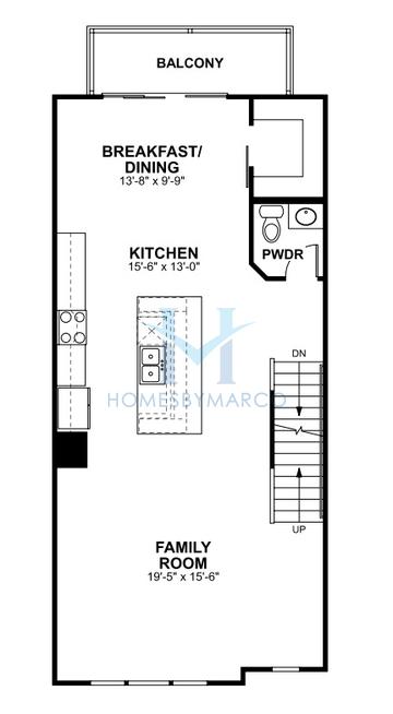 Brooklyn model in Northwoods of Naperville, Naperville, IL, built by M/I Homes