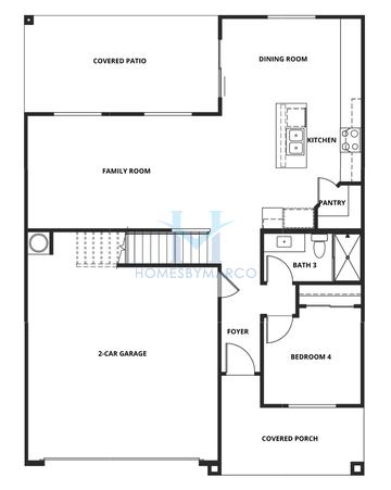 Somerton model in Mayfield, Buckeye, AZ, built by LGI Homes