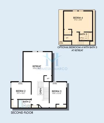 Allman model in Oakfield at Mount Dora, Mount Dora, FL, built by David Weekley Homes