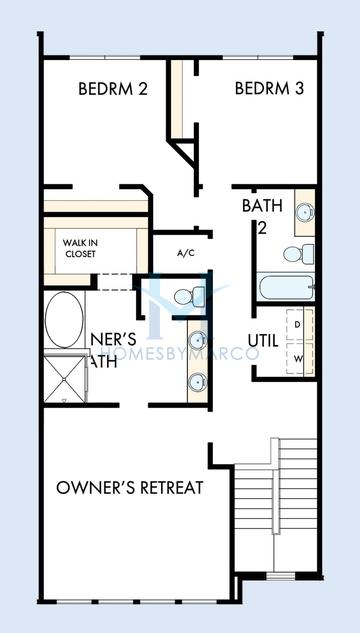 Waterway floor plan