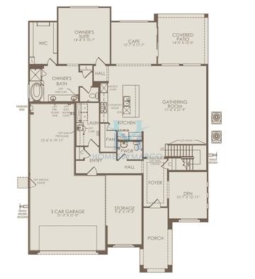 Messina model in Legado West, Queen Creek, AZ, built by Pulte Homes