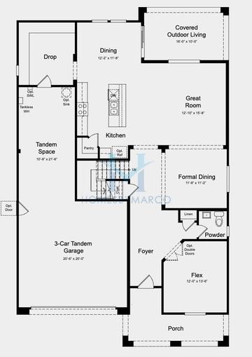 40rm-4 model in Parkside Los Cielos, Avondale, AZ, built by Taylor Morrison