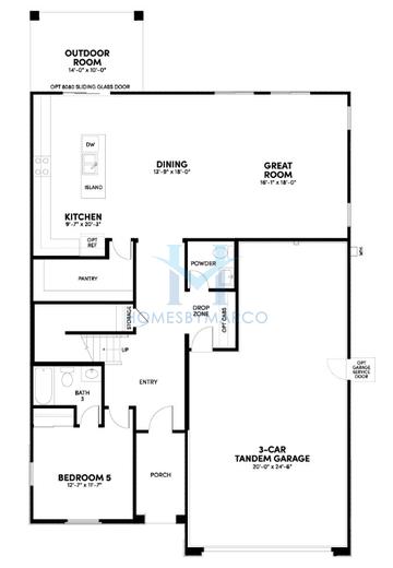 Heritage model in Blossom Rock, Apache Junction, AZ, built by Brookfield Residential