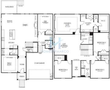 Photos of the Jasper model in the Vizcaya subdivision in Charlotte, NC