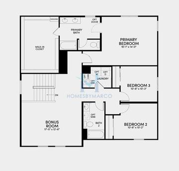 Ponderosa model in Alamar, Avondale, AZ, built by Brookfield Residential