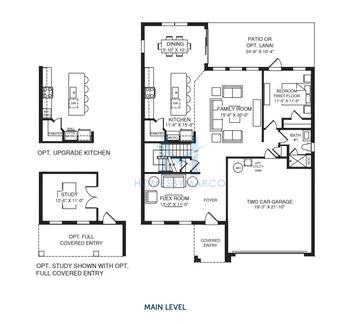 Heritage Bay model in Morningside Reserve, Leesburg, FL, built by Ryan Homes