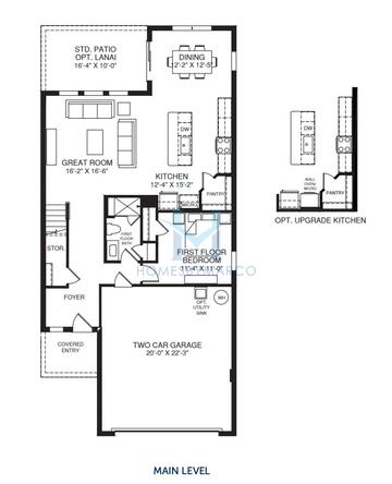 Marina model in Avalon Woods at Lakewood Ranch, Bradenton, FL, built by Ryan Homes