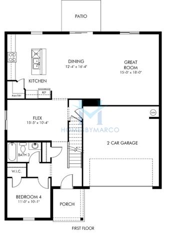 Lauderdale model in Hillside Groves, Howey-In-The-Hills, FL, built by Meritage Homes