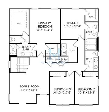 Chester model in Kentucky Square, Sanford, FL, built by Stanley Martin Homes