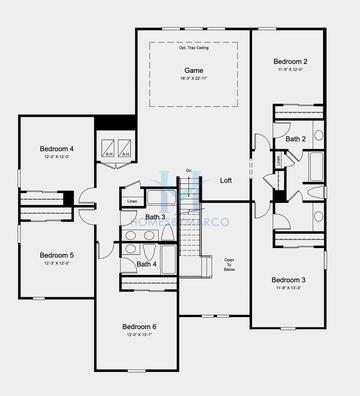 Saint Lucia floor plan