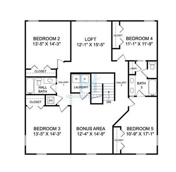 Wayfair III floor plan