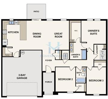 Coryell floor plan