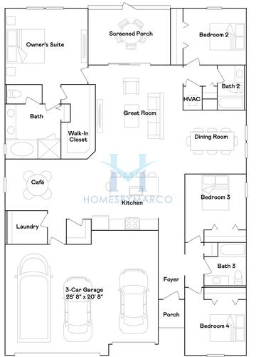 Tivoli II floor plan