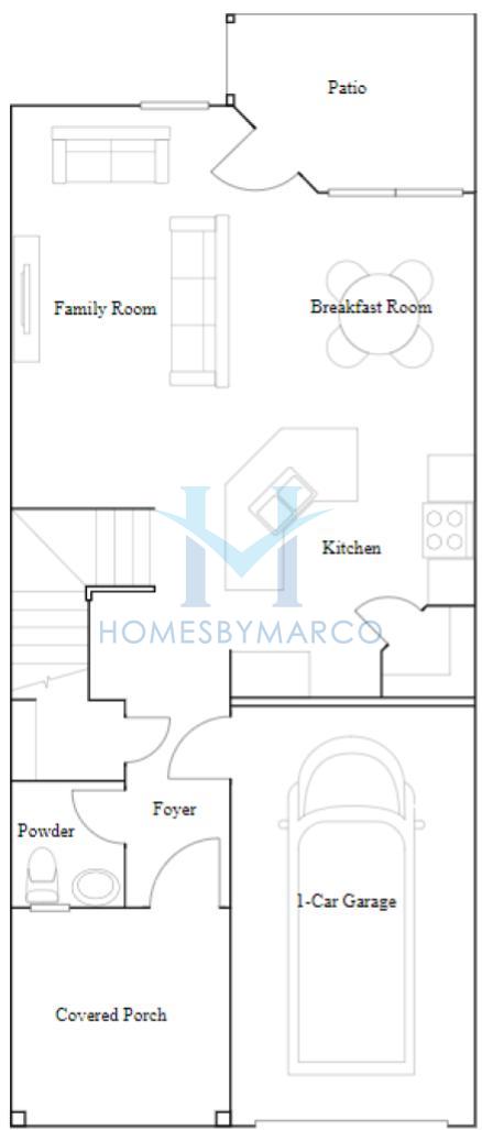 Photos of the Abbey model in the Chateau subdivision in Charlotte, NC