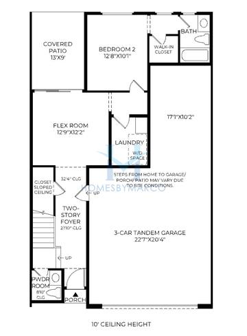Elysia model in Toll at Cavasson Condominium, Scottsdale, AZ, built by Toll Brothers