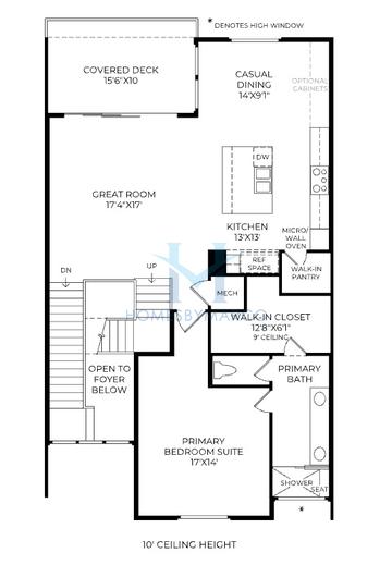 Elysia model in Toll at Cavasson Condominium, Scottsdale, AZ, built by Toll Brothers