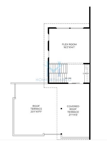 Polaris model in Toll at Cavasson Condominium, Scottsdale, AZ, built by Toll Brothers