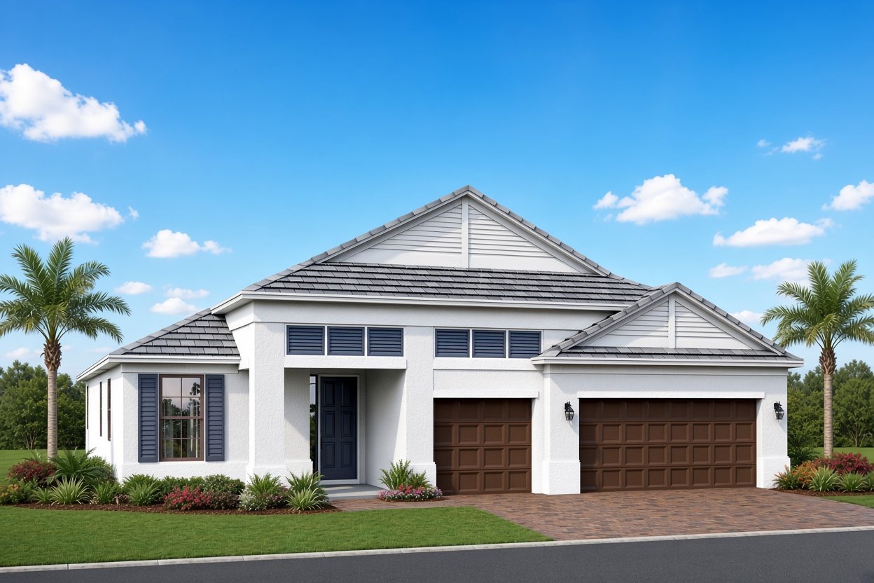 Ginnie model in Cassata Lakes, Nokomis, FL, built by M/I Homes