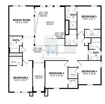 Santa Fe model in Cassata Lakes, Nokomis, FL, built by M/I Homes