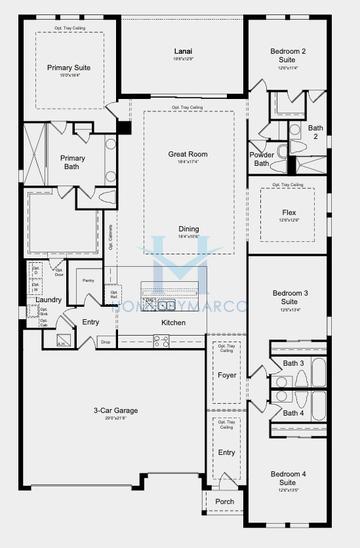 Bradley floor plan