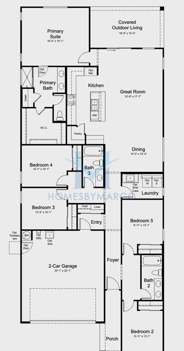 Sandstone floor plan