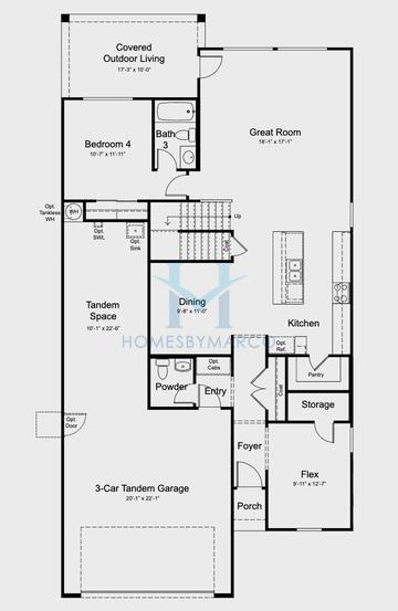 Evergreen floor plan