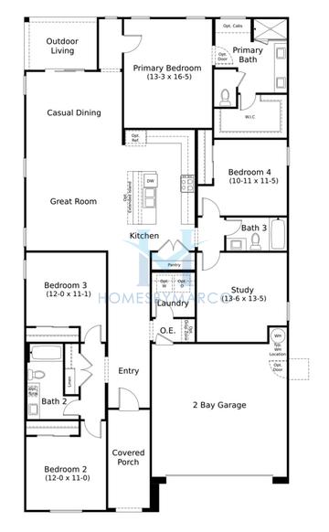 Mead floor plan