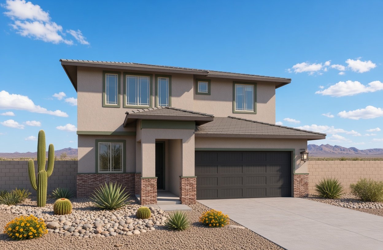 3505 model in Mason Ranch II, Surprise, AZ, built by Risewell Homes