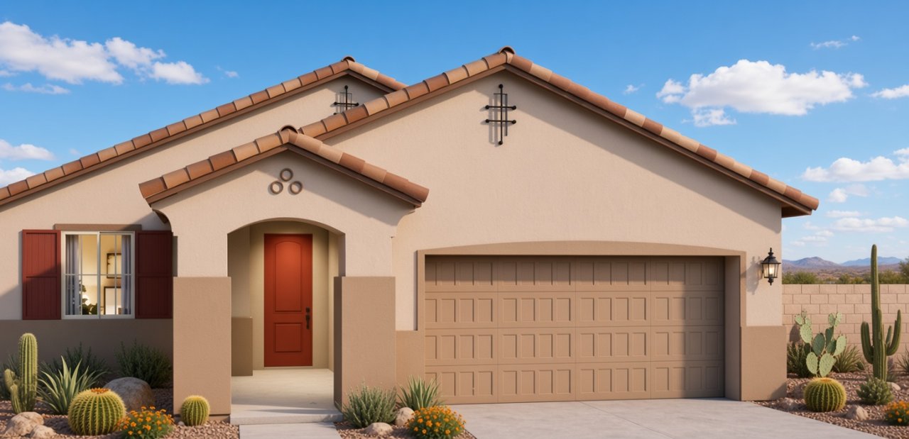 4002 model in Bella Vista Farms, San Tan Valley, AZ, built by Risewell Homes