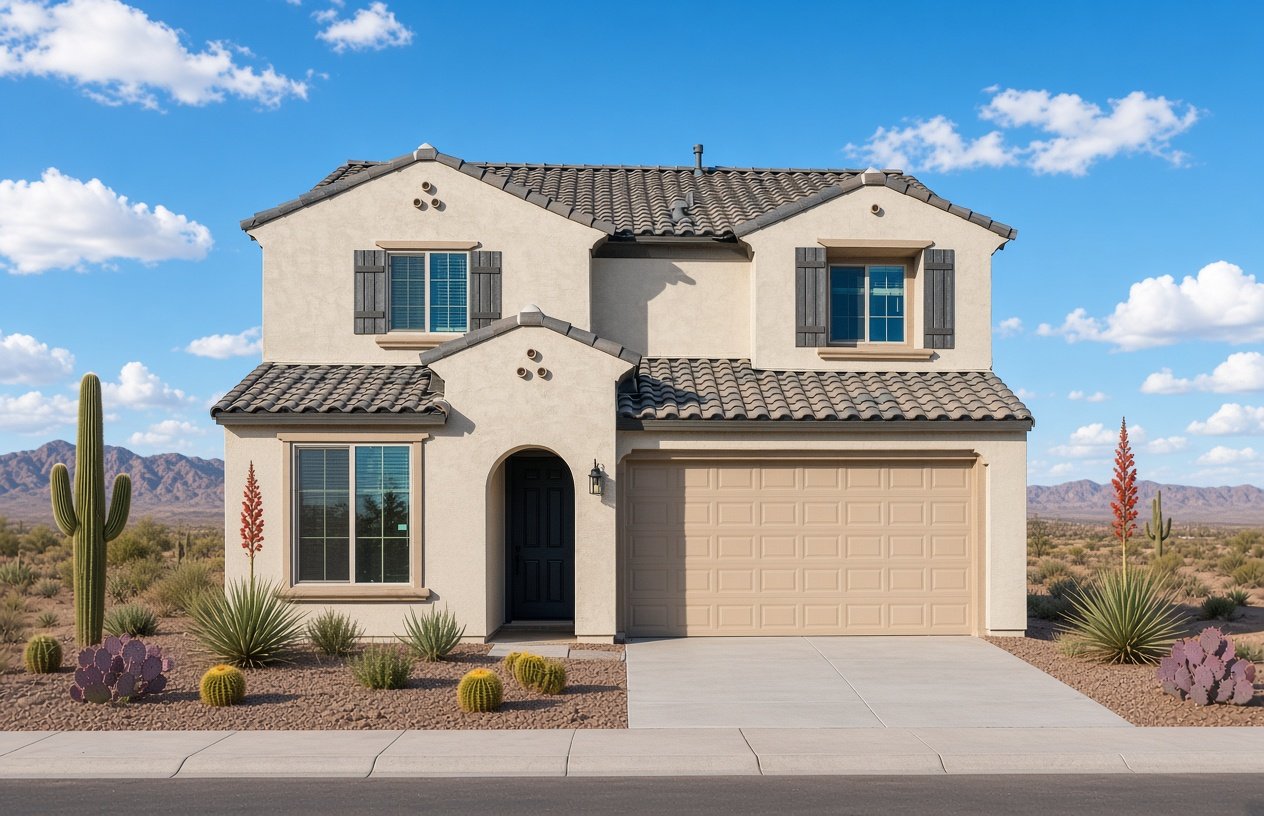 Fifth Avenue model in Blue Horizons, Buckeye, AZ, built by Pulte Homes