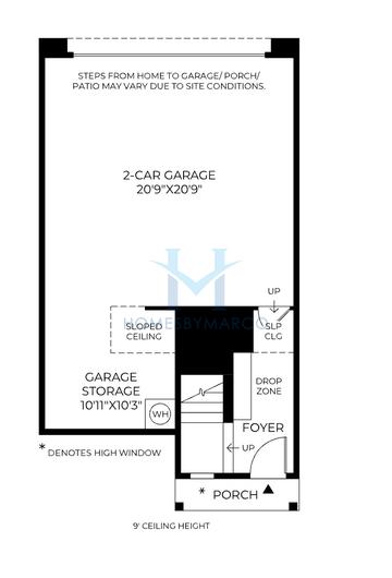 Residence Three model in Valle Norte, Phoenix, AZ, built by Toll Brothers
