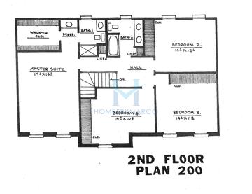 200 model in Brookfarm, Bartlett, IL, built by Inland