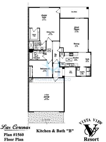 Las Coronas model in Vista View Resort, Sierra Vista, AZ, built by 