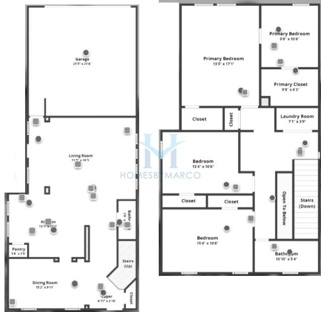 Photos of the Emlay model in the Baldwin Park subdivision in Orlando, FL