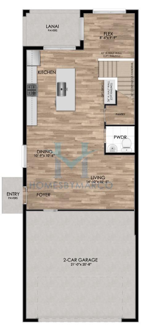 Photos of the Magnolia model in the Brentwood Landing subdivision in Oviedo, FL