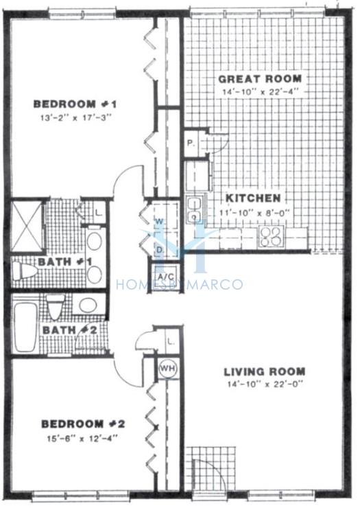 Photos of the El Dorado model in the On Top of the World subdivision in Clearwater, FL