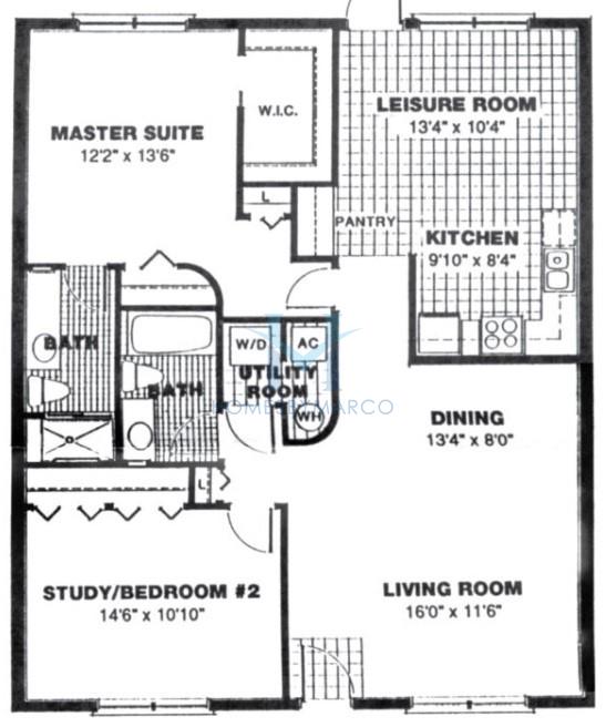 Photos of the Sorrento model in the On Top of the World subdivision in Clearwater, FL